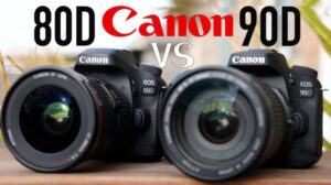 Canon 90D vs Canon 80D Comparison