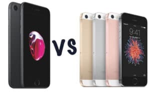 Apple iPhone 7 vs iPhone SE
