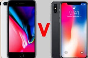 Apple's iPhone 8 vs iPhone X