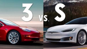 Tesla Model S and Model 3